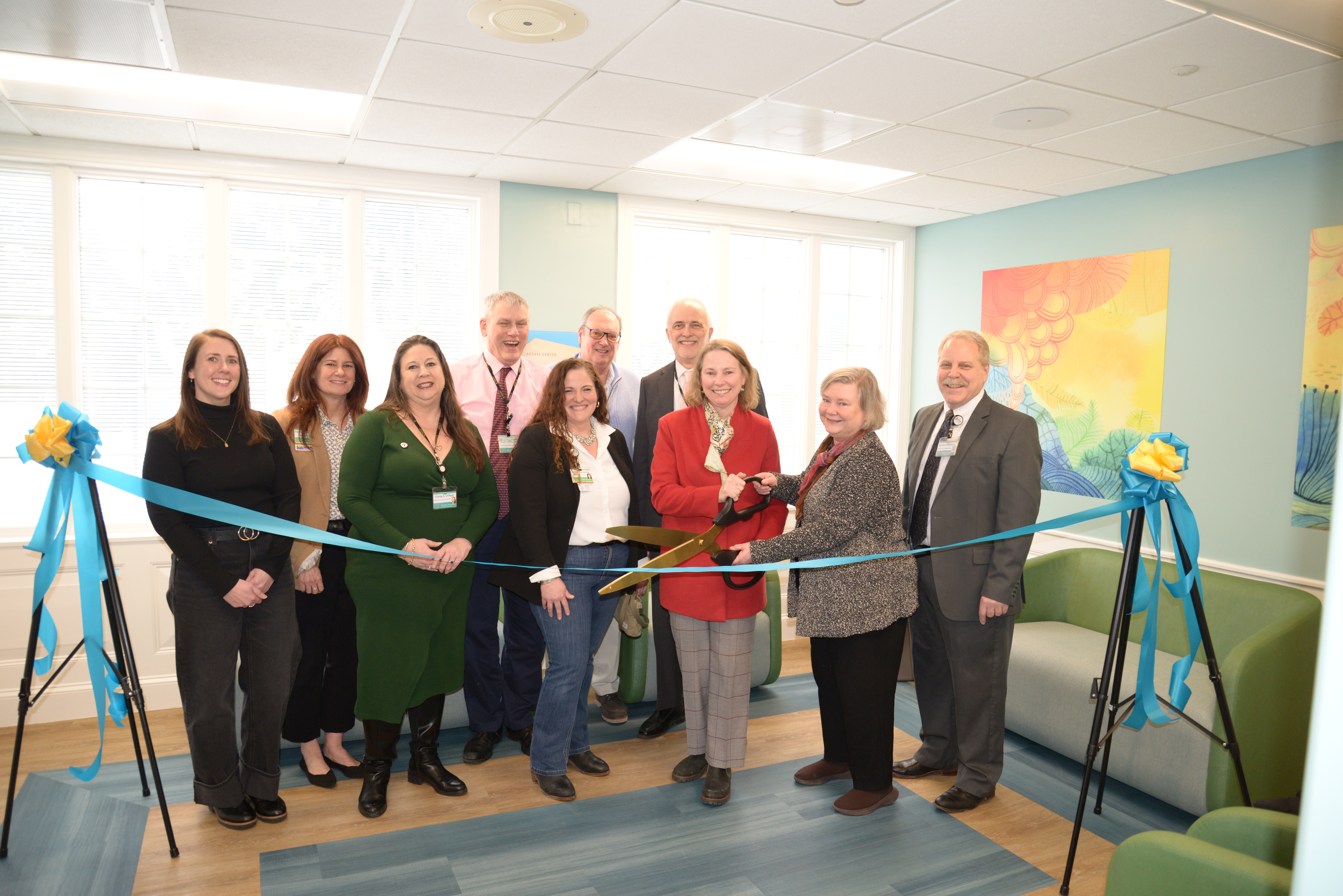 Ribbon Cutting Ceremony for Access Center